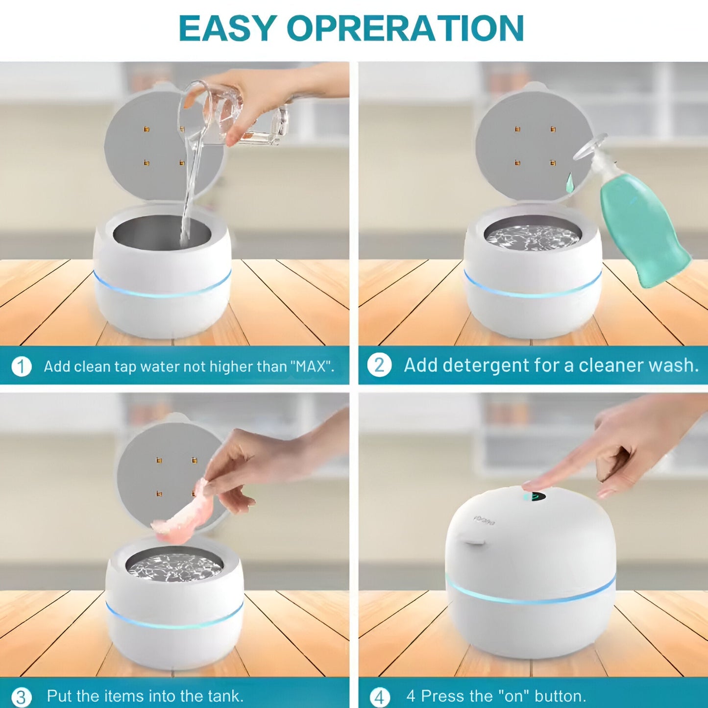Blunko™ – Ultrasonic Multi-Purpose Cleaner