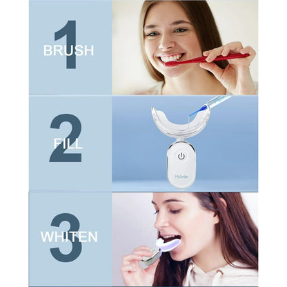 Blunko™ Pro LED Teeth Whitening Kit – Reveal Your Brightest Smile