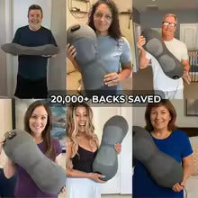 3-in-1 Heated Back & Waist Massager – Soothing Heat & Relaxation